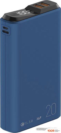Внешний аккумулятор Olmio QS-20 20000MAH (ТЕМНО-СИНИЙ) (230014)