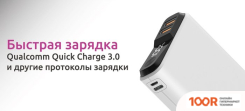 Внешний аккумулятор Olmio QS-10 10000MAH (ТЕМНО-СИНИЙ) (230010)