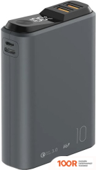 Внешний аккумулятор Olmio QS-10 10000MAH (ТЕМНО-СЕРЫЙ) (230009)