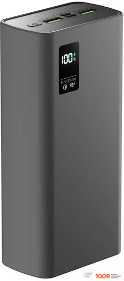 Внешний аккумулятор Olmio QR-30 30000MAH (СЕРЫЙ) (230006)