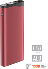 Внешний аккумулятор Olmio QL-10 10000MAH (КРАСНЫЙ) (229992)