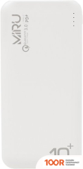 Внешний аккумулятор Miru LP-3013 (БЕЛЫЙ) (229953)