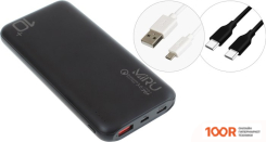 Внешний аккумулятор Miru LP-3012 (ЧЕРНЫЙ) (229952)