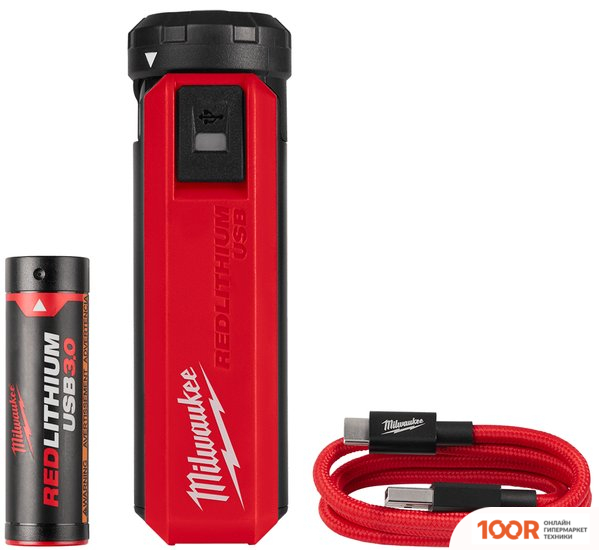 Внешний аккумулятор Milwaukee L4 PPS 3000MAH 4932493335 (КРАСНЫЙ) (229942)