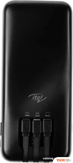 Внешний аккумулятор Itel SUPER SLIM STAR100C 10000MAH (ЧЕРНЫЙ) (229913)