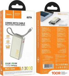 Внешний аккумулятор Hoco Q27A 10000MAH (ЗОЛОТИСТЫЙ) (229887)
