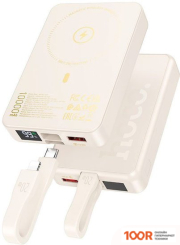 Внешний аккумулятор Hoco Q24 10000MAH (МОЛОЧНЫЙ) (229883)