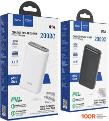 Внешний аккумулятор Hoco Q1A 20000MAH (ЧЕРНЫЙ) (229876)