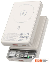 Внешний аккумулятор Hoco Q18 10000MAH (БЕЖЕВЫЙ) (229874)