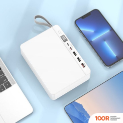 Внешний аккумулятор Hoco J94 OVERLORD 75000MAH (БЕЛЫЙ) (229865)