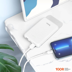Внешний аккумулятор Hoco J93 HANDSOME 10000MAH (БЕЛЫЙ) (229863)