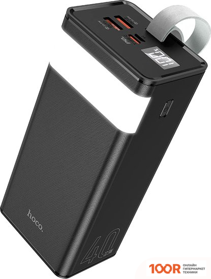 Внешний аккумулятор Hoco J86 POWERMASTER 40000MAH (ЧЕРНЫЙ) (229844)