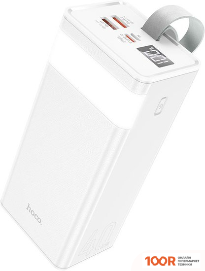 Внешний аккумулятор Hoco J86 POWERMASTER 40000MAH (БЕЛЫЙ) (229843)