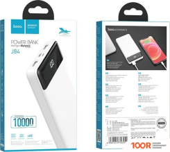 Внешний аккумулятор Hoco J84 10000MAH (БЕЛЫЙ) (229839)