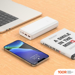 Внешний аккумулятор Hoco J80A 20000MAH (БЕЛЫЙ) (229830)