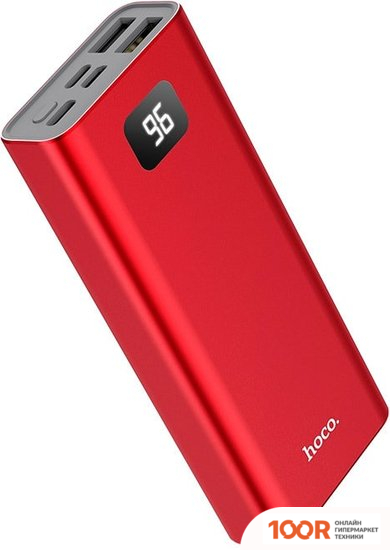 Внешний аккумулятор Hoco J46 (КРАСНЫЙ) (229767)