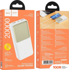 Внешний аккумулятор Hoco J136A 20000MAH (БЕЛЫЙ) (229727)