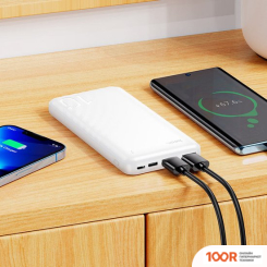 Внешний аккумулятор Hoco J132 10000MAH (БЕЛЫЙ) (229719)