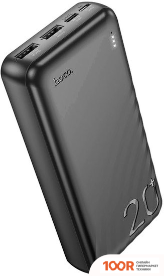 Внешний аккумулятор Hoco J123A 20000MAH (ЧЕРНЫЙ) (229714)