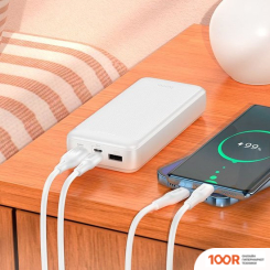 Внешний аккумулятор Hoco J111A 20000MAH (БЕЛЫЙ) (229707)