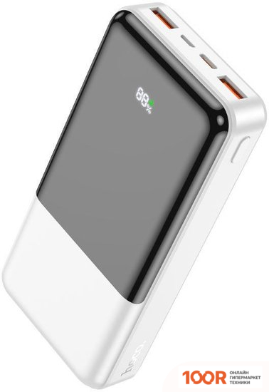 Внешний аккумулятор Hoco J108A 20000MAH (БЕЛЫЙ/ЧЕРНЫЙ) (229699)
