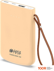 Внешний аккумулятор Hiper TRAVEL5K (ПЕРСИКОВЫЙ) (229659)
