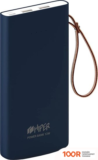Внешний аккумулятор Hiper TRAVEL10K (ТЕМНО-СИНИЙ) (229656)