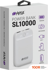 Внешний аккумулятор Hiper SL10000 (БЕЛЫЙ) (229643)