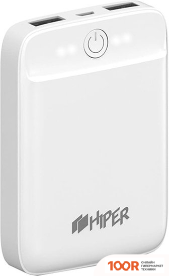 Внешний аккумулятор Hiper SL10000 (БЕЛЫЙ) (229643)