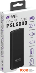Внешний аккумулятор Hiper PSL5000 (ЧЕРНЫЙ) (229638)