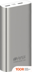 Внешний аккумулятор Hiper METAL20K (СЕРЕБРИСТЫЙ) (229615)