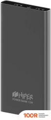 Внешний аккумулятор Hiper METAL10K (СЕРЫЙ) (229612)
