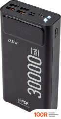Внешний аккумулятор Hiper DELTA 30000MAH (ЧЕРНЫЙ) (229608)