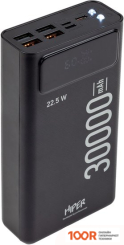 Внешний аккумулятор Hiper DELTA 30000MAH (ЧЕРНЫЙ) (229608)