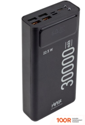 Внешний аккумулятор Hiper DELTA 30000MAH (ЧЕРНЫЙ) (229608)