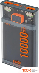 Внешний аккумулятор Hiper CORE X 10000MAH (ПРОЗРАЧНЫЙ) (229607)