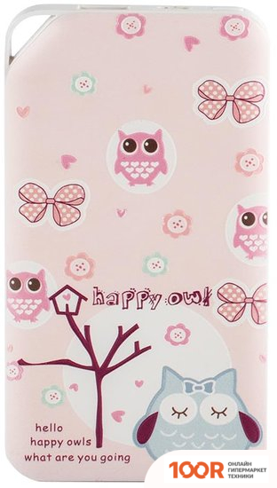 Внешний аккумулятор Harper PB-0016 (РОЗОВЫЙ) (229588)