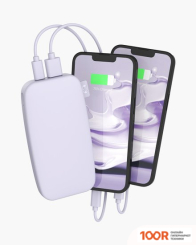 Внешний аккумулятор Fresh'n Rebel POWER BANK 12000MAH PD (DREAMY LILAC) (229558)