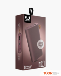 Внешний аккумулятор Fresh'n Rebel POWER BANK 12000MAH (DEEP MAUVE) (229549)