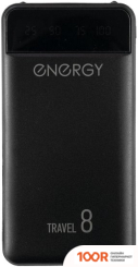 Внешний аккумулятор Energy TRAVEL 8000MAH (ЧЕРНЫЙ) (229548)