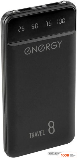 Внешний аккумулятор Energy TRAVEL 8000MAH (ЧЕРНЫЙ) (229548)