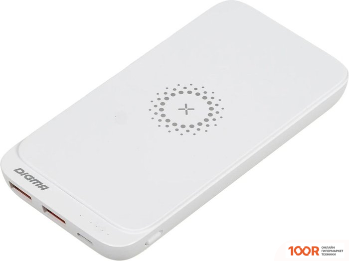 Внешний аккумулятор Digma DGPQ10E 10000MAH (БЕЛЫЙ) (229524)