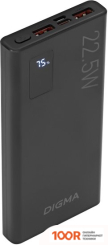 Внешний аккумулятор Digma DGPF10A 10000MAH (ЧЕРНЫЙ) (229521)