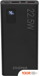 Внешний аккумулятор Digma DGPF10A 10000MAH (ЧЕРНЫЙ) (229521)