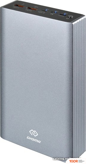 Внешний аккумулятор Digma DG-PD-30000-SLV (229519)