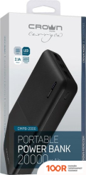 Внешний аккумулятор CrownMicro CMPB-2000 (ЧЕРНЫЙ) (229448)