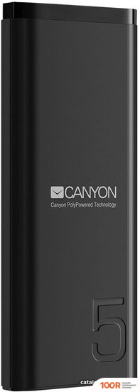 Внешний аккумулятор Canyon PB-53 5000MAH (ЧЕРНЫЙ) (229444)