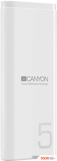 Внешний аккумулятор Canyon PB-53 5000MAH (БЕЛЫЙ) (229443)