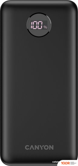 Внешний аккумулятор Canyon PB-2002 20000MAH (ЧЕРНЫЙ) (229438)