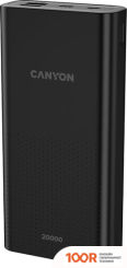 Внешний аккумулятор Canyon PB-2001 20000MAH (ЧЕРНЫЙ) (229436)